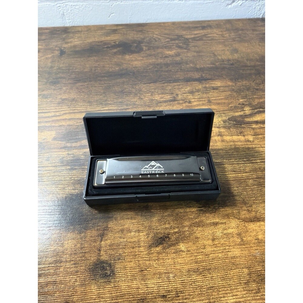 East Rock Harmonica With Case And Instructions Great Condition